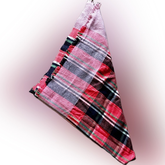 J Crew Multicoloured Wool Blanket Scarf - Picture 4 of 4